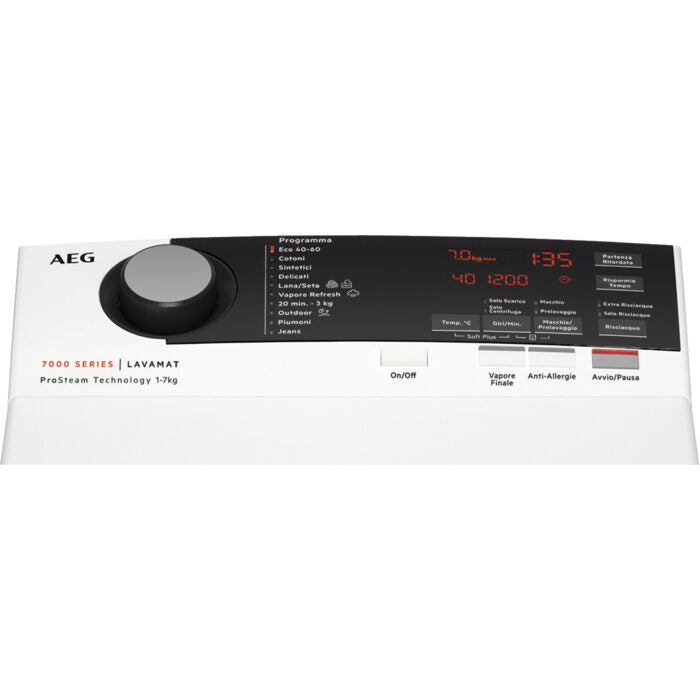 AEG L7TBE734 lavatrice Caricamento dall'alto 7 kg 1151 Giri/min C Bianco
