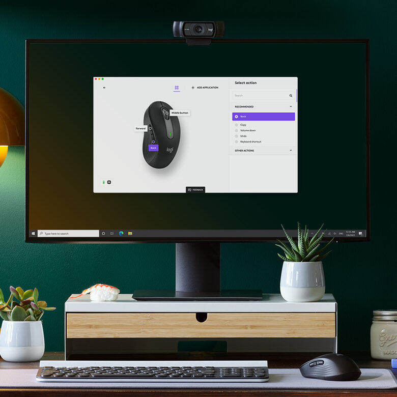 Logitech Signature M650 mouse Mano destra RF senza fili + Bluetooth Ottico 4000 DPI