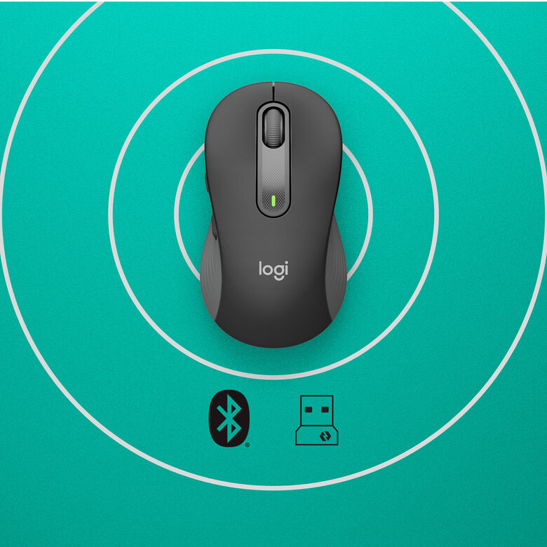 Logitech Signature M650 mouse Mano destra RF senza fili + Bluetooth Ottico 4000 DPI