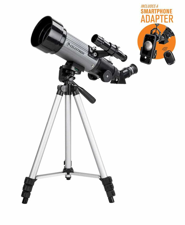 Celestron Travelscope 70 DX Rifrattore Nero, Grigio