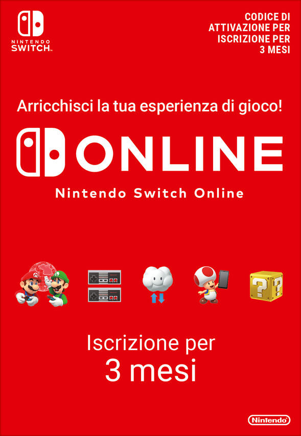 Nintendo Switch + Mario Kart 8 Deluxe + 3 mesi abbonamento Switch Online console da gioco 15,8 cm (6.2") 32 GB Touch screen Wi-Fi Nero, Blu, Rosso