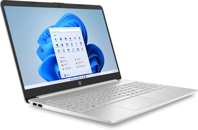 HP 15s-eq2032nl AMD Ryzen™ 5 5500U Computer portatile 39,6 cm (15.6") Full HD 8 GB DDR4-SDRAM 512 GB SSD Wi-Fi 6 (802.11ax) Windows 11 Home Argento