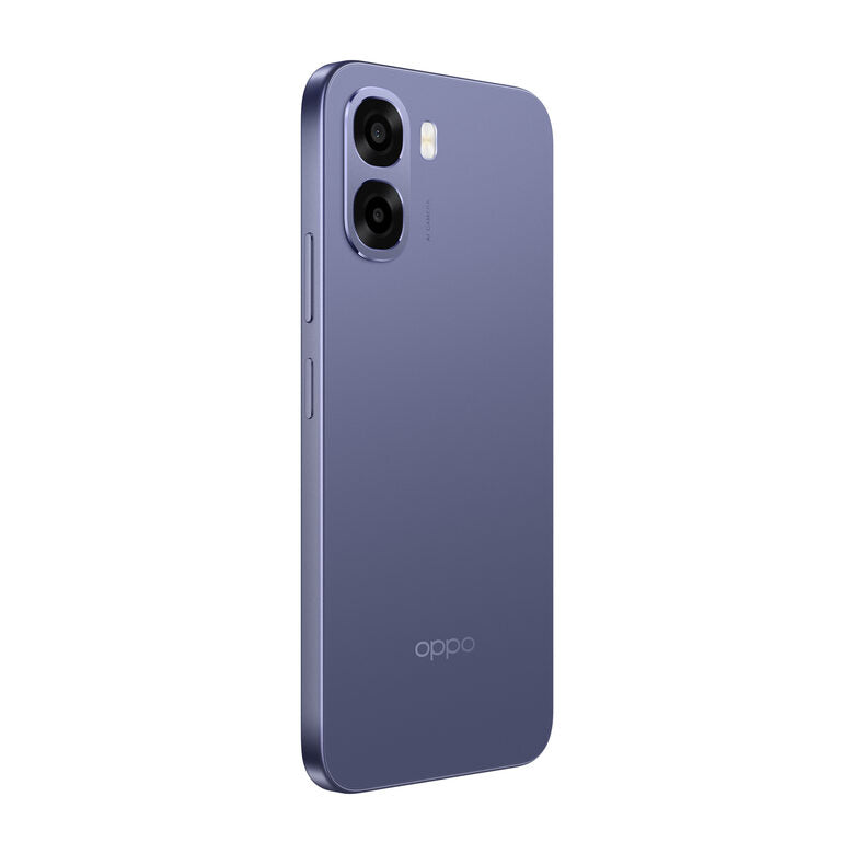 OPPO A6x AI Smartphone, doppia fotocamera 13MP+QVGA, Selfie 5MP, Display 6.75” 120HZ IPS HD+, 6100mAh, RAM 4GB(Esp1GB/2GB/4GB)+ROM 128GB [Versione Italia], Black Purple