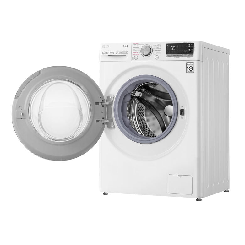 LG F4DV509H1EA Lavasciuga Intelligente AIDD 9/6kg Autodose Vapore 1400 Giri/min Carica frontale Classe E
