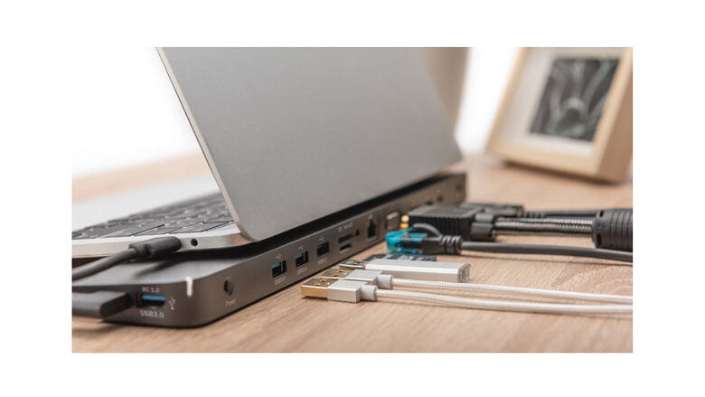 Mediacom M-DOCKTPCP replicatore di porte e docking station per notebook Cablato USB 3.2 Gen 1 (3.1 Gen 1) Type-C Nero