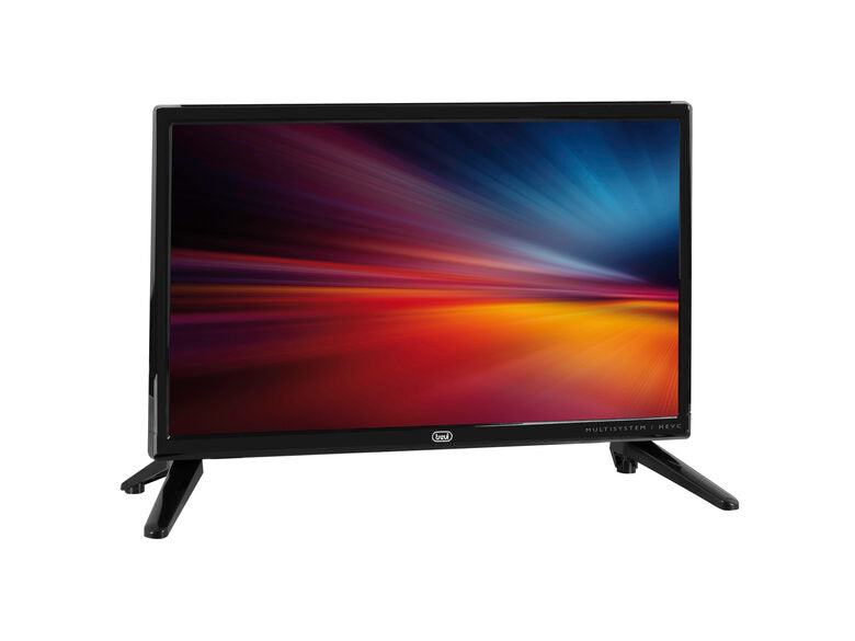 Trevi LTV1904SA2 Televisione 19 Pollici Led Hd Hevc 10bit Dvb-t2 Sat 12v