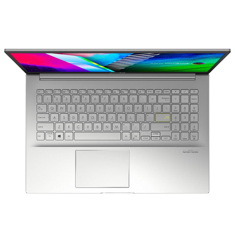 ASUS VivoBook 15 K513EA-L12906W Computer portatile 39,6 cm (15.6") Full HD Intel® Core™ i7 di undicesima generazione 8 GB DDR4-SDRAM 512 GB SSD Wi-Fi 6E (802.11ax) Windows 11 Home Argento