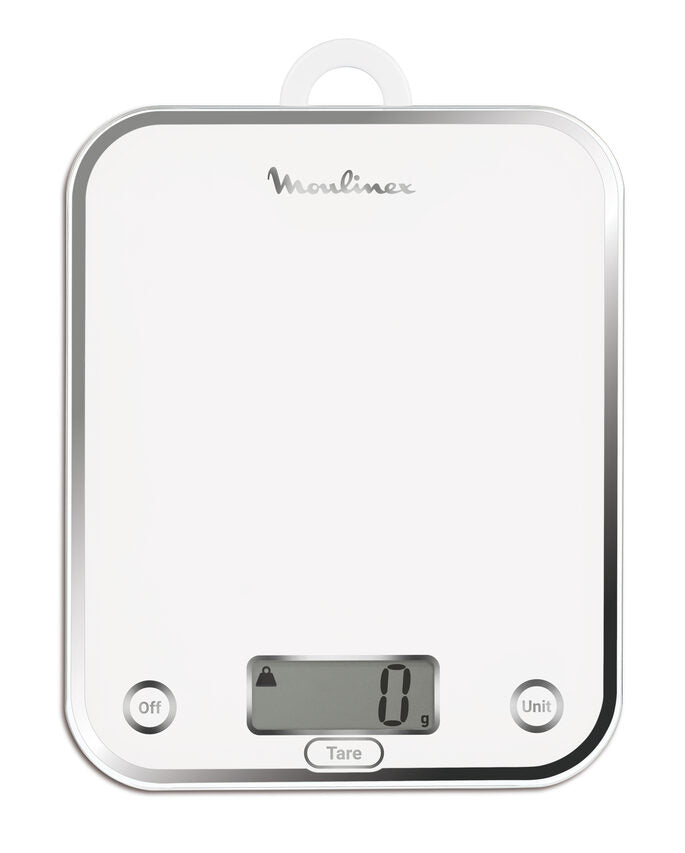 Moulinex BN5000 Bianco Rettangolo Bilancia da cucina elettronica