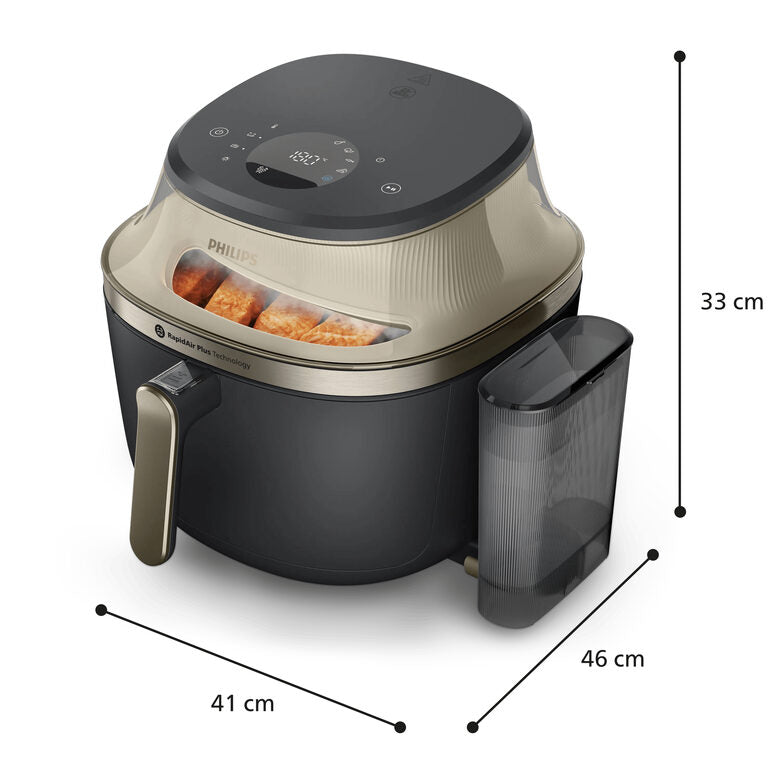 Philips Airfryer Serie 5000 da 7,2L con cottura a vapore