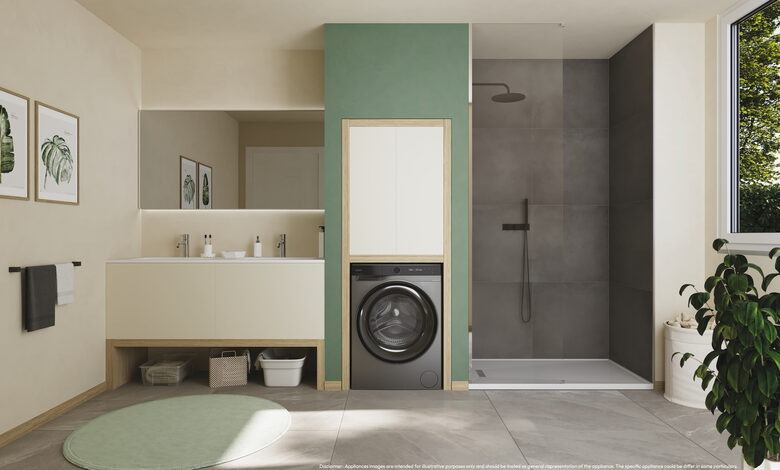 Candy BS 48SB6G-S ProWash 700 Lavatrice A Libera Installazione 8 Kg, 1400 Giri, Classe A, Antracite