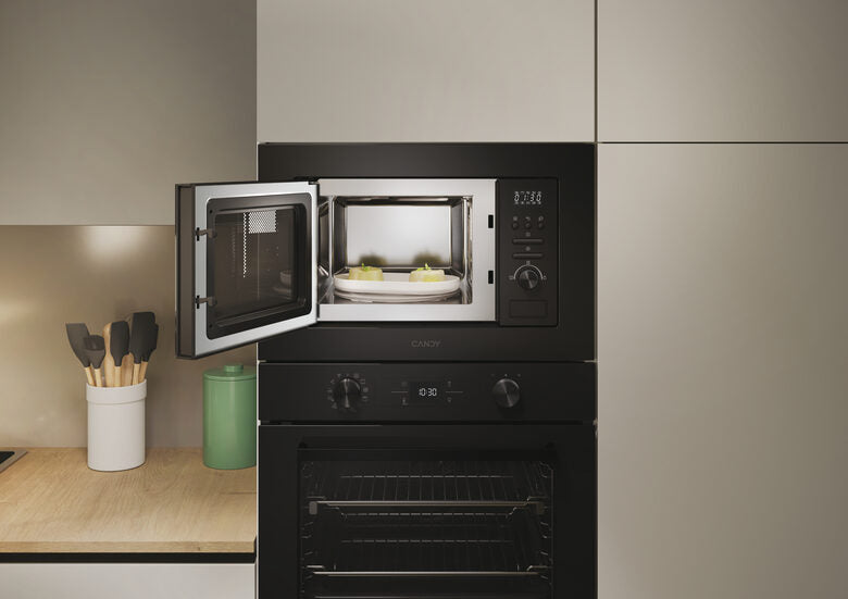 Candy CA20FMW7NB Nero Microonde con grill Da incasso 20 L 800 W