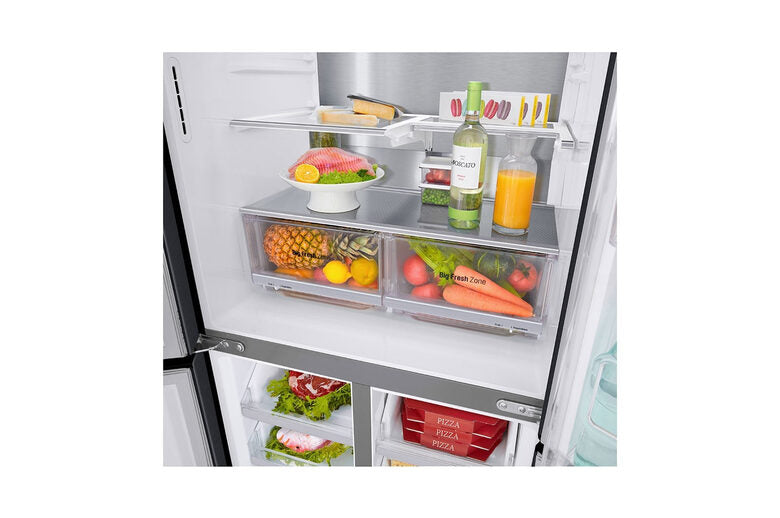 LG GMQ844MC5E Frigorifero Side By Side Libera Installazione 530 L E Nero