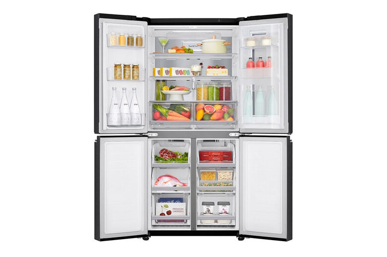 LG GMQ844MC5E Frigorifero Side By Side Libera Installazione 530 L E Nero