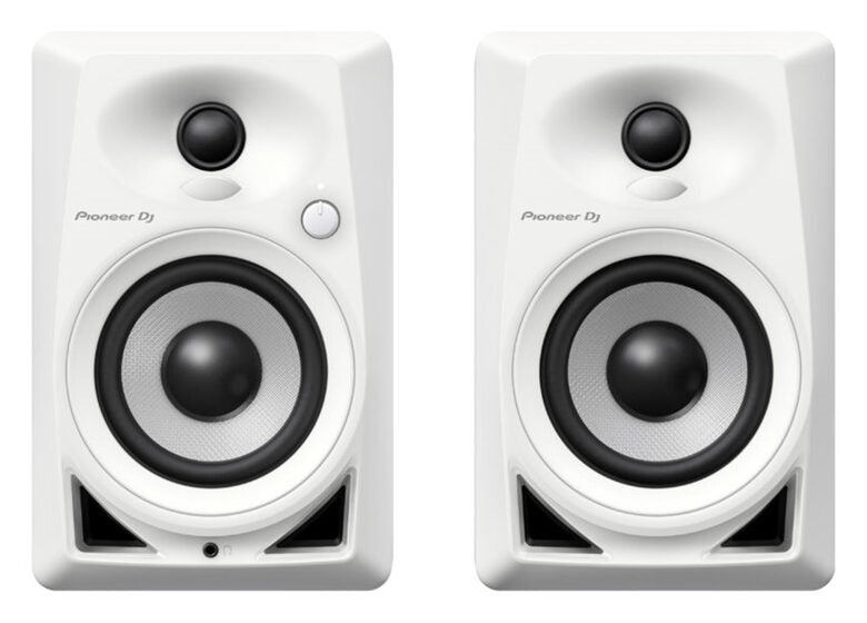 Pioneer DJ DM-40D 2-vie Bianco Cablato 38 W