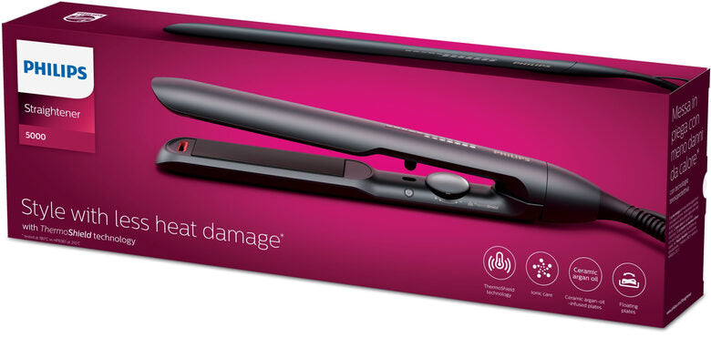 Philips 5000 series Piastra per capelli con tecnologia termoprotettiva
