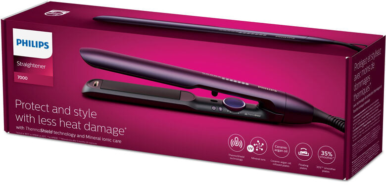 Philips 7000 series Piastra per capelli con tecnologia termoprotettiva