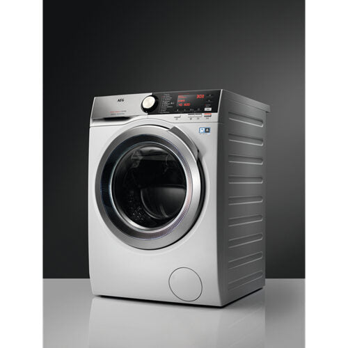 AEG L8WEC166XC lavasciuga Libera installazione Caricamento frontale Bianco E