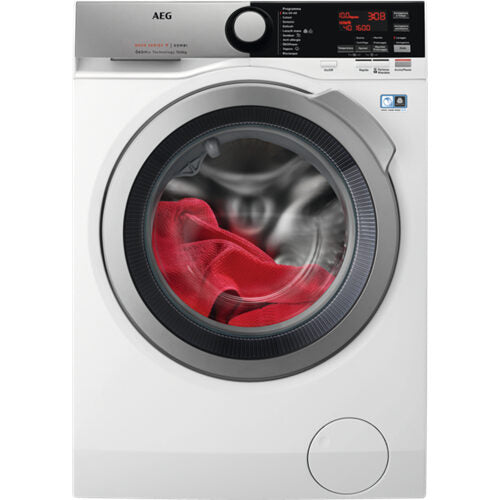 AEG L8WEE166C lavasciuga Libera installazione Caricamento frontale Bianco E