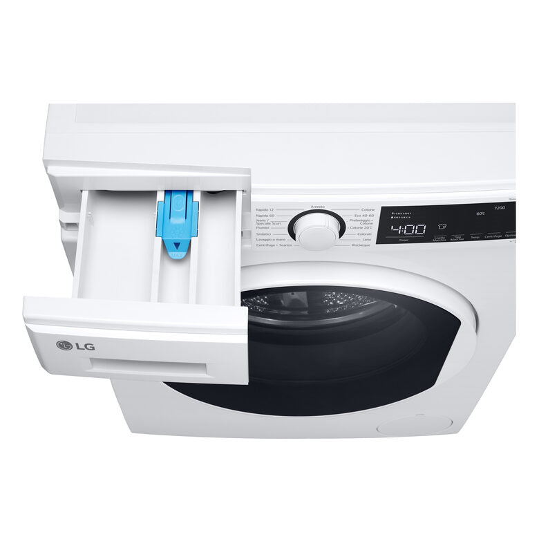 LG F2WM208N0E Lavatrice 8 kg Allergy Care Libera installazione Carica frontale Classe B