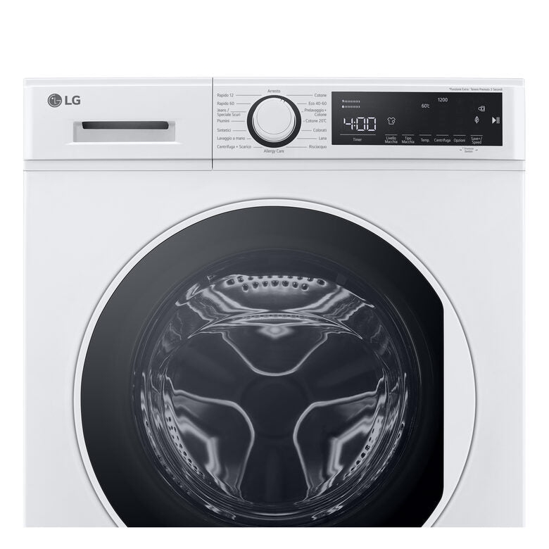 LG F2WM208N0E Lavatrice 8 kg Allergy Care Libera installazione Carica frontale Classe B