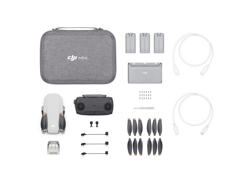 DJI Mini SE Fly More Combo Drone 4 rotori Quadrirotore 12 MP 2720 x 1530 Pixel 2250 mAh Bianco