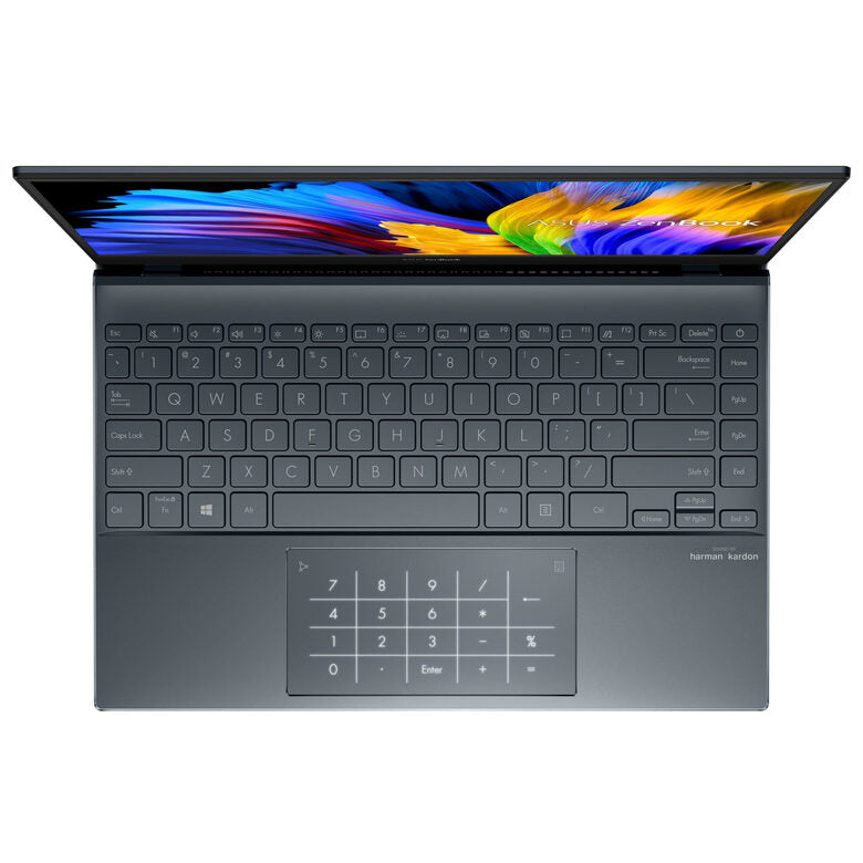 ASUS ZenBook 13 OLED UX325EA-KG517W Computer portatile 33,8 cm (13.3") Full HD Intel® Core™ i7 di undicesima generazione 8 GB LPDDR4x-SDRAM 512 GB SSD Wi-Fi 6 (802.11ax) Windows 11 Home Grig