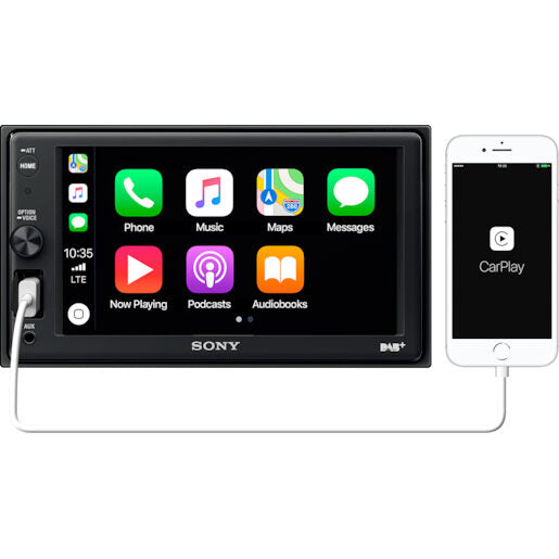 Sony XAVAX1005KIT Autoradio Ricevitore Multimediale per Auto 55 W Bluetooth Nero