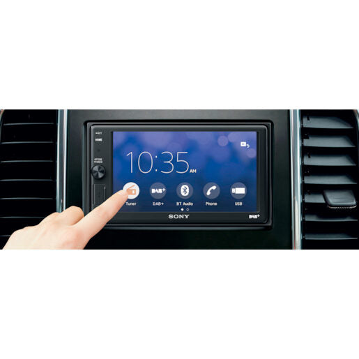 Sony XAVAX1005KIT Autoradio Ricevitore Multimediale per Auto 55 W Bluetooth Nero