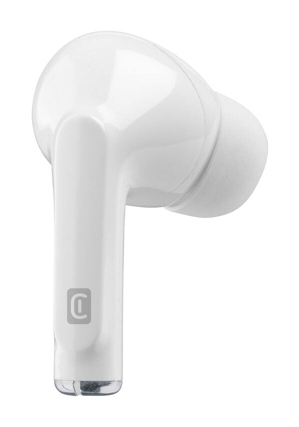 Cellularline FLICK Auricolari TWS Bluetooth con custodia di ricarica Bianco