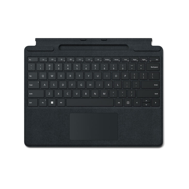 Microsoft Surface Pro X Signature Keyboard with Slim Pen Bundle QWERTY Italiano Microsoft Cover port Nero