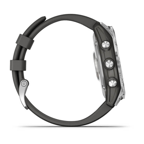 Garmin fenix 7 3,3 cm (1.3") MIP 47 mm Digitale 260 x 260 Pixel Touch screen Argento Wi-Fi GPS (satellitare)