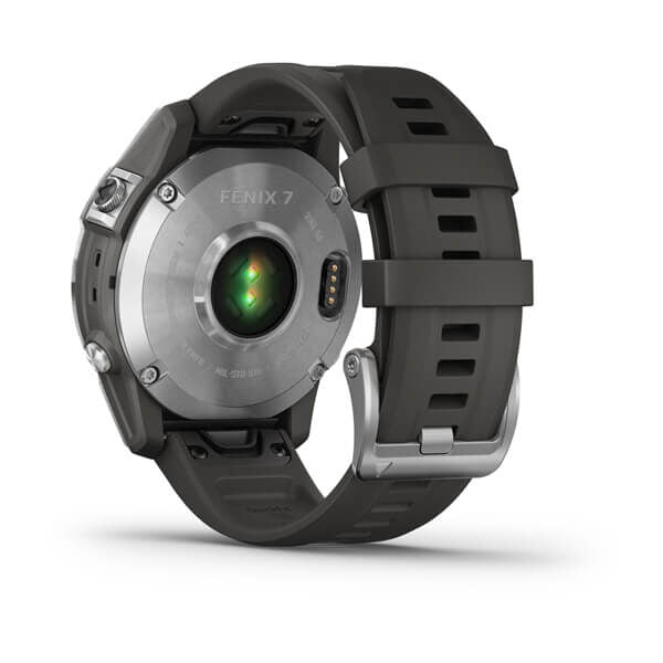 Garmin fenix 7 3,3 cm (1.3") MIP 47 mm Digitale 260 x 260 Pixel Touch screen Argento Wi-Fi GPS (satellitare)