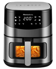Melchioni Friggitrice a aria Arianna con doppia resistenza capacità 6,2 lt potenza 2000W