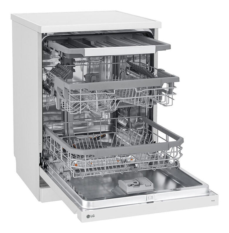 LG DF365FWS Lavastoviglie a libera installazione cm. 60 - 14 coperti - bianco