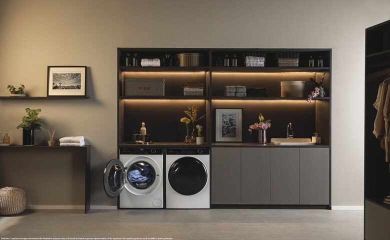 Haier HW90-B14959NEUIT I-pro Series 5 Lavatrice A Libera Installazione 9 Kg, 1400 Giri, Classe A, Bianco, Direct Motion, Refresh, Wi-fi