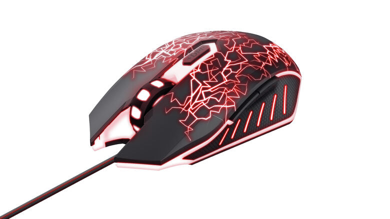 Trust GXT 783X mouse Ambidestro USB tipo A Ottico 4000 DPI