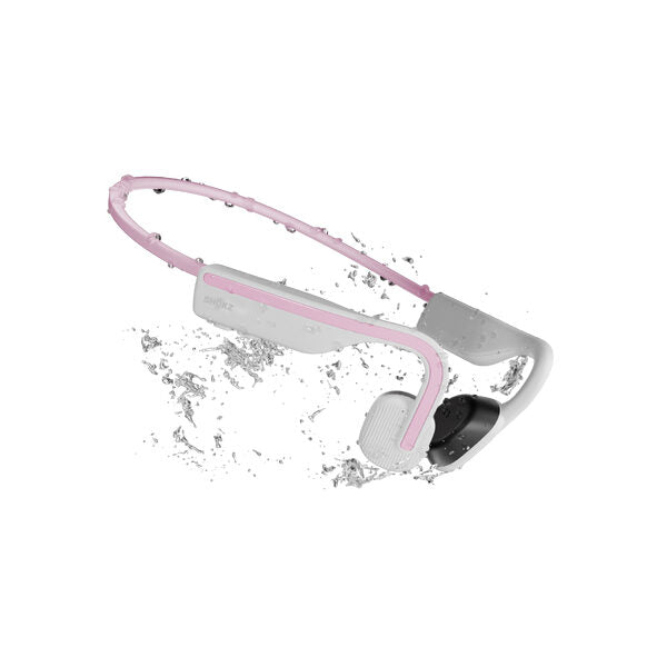 SHOKZ OpenMove Cuffie Con cavo e senza cavo A clip Musica e Chiamate USB tipo-C Bluetooth Rosa