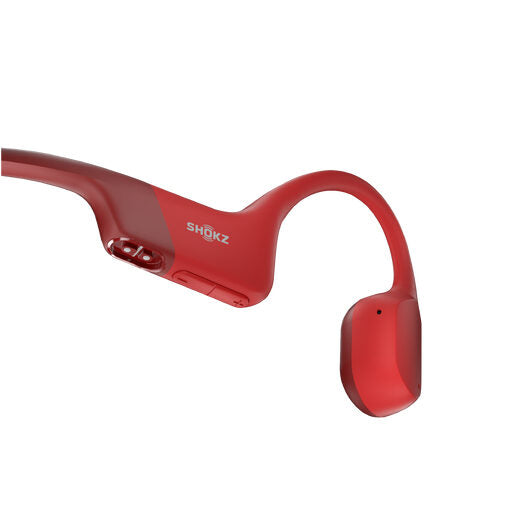 SHOKZ OPENRUN Auricolare Wireless Passanuca Sport Bluetooth Rosso