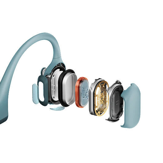 SHOKZ OpenRun Pro Auricolare Wireless Passanuca Musica e Chiamate Bluetooth Blu
