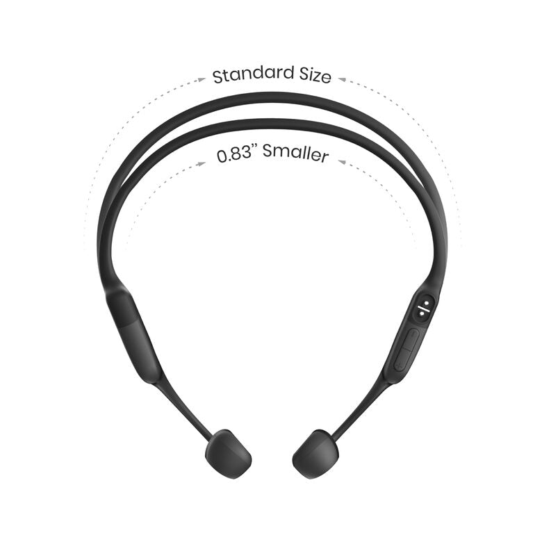 SHOKZ OpenRun Auricolare Wireless Passanuca Sport Bluetooth Nero
