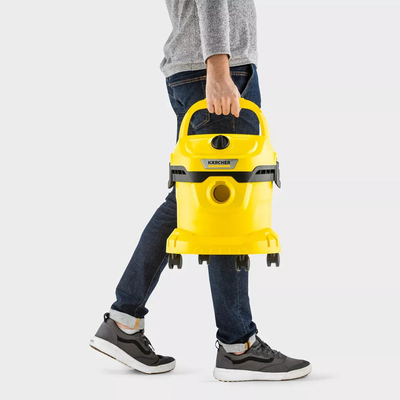 Kärcher WD 2 Plus V-12/4/18 12 L Bidone Aspiratutto  1000 W Sacchetto per la polvere