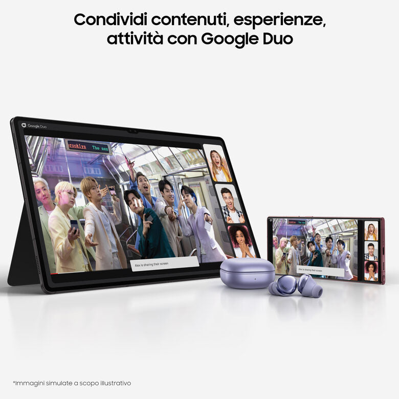Samsung Galaxy Tab S8 Tablet Android 11 Pollici Wi-Fi RAM 8 GB 128 GB Tablet Android 12 Graphite [Versione italiana]
