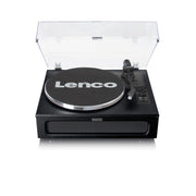 Lenco LS-430BK piatto audio Giradischi con trasmissione a cinghia Nero