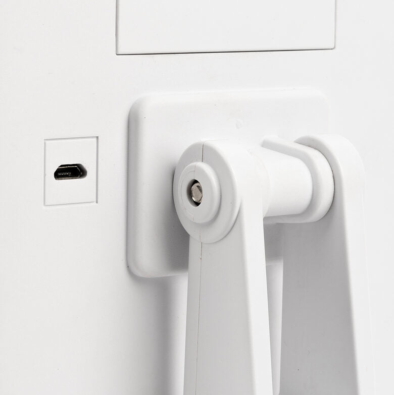 Girmi BE04 specchietto per trucco Libera installazione Rettangolare Bianco