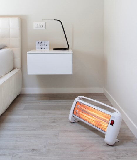 Argoclima Betsy Interno Bianco 1200 W Riscaldatore di ambienti elettrico al quarzo
