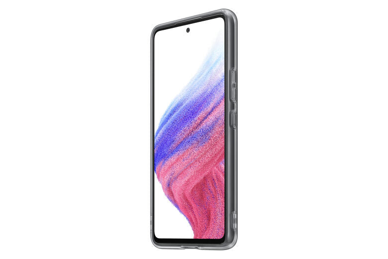 Samsung Soft Clear Cover per Galaxy A53 5G, Nero