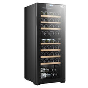 Melchioni Vermentino 36 C Dual Cantinetta vino con compressore Libera installazione Nero 36 bottiglia/bottiglie