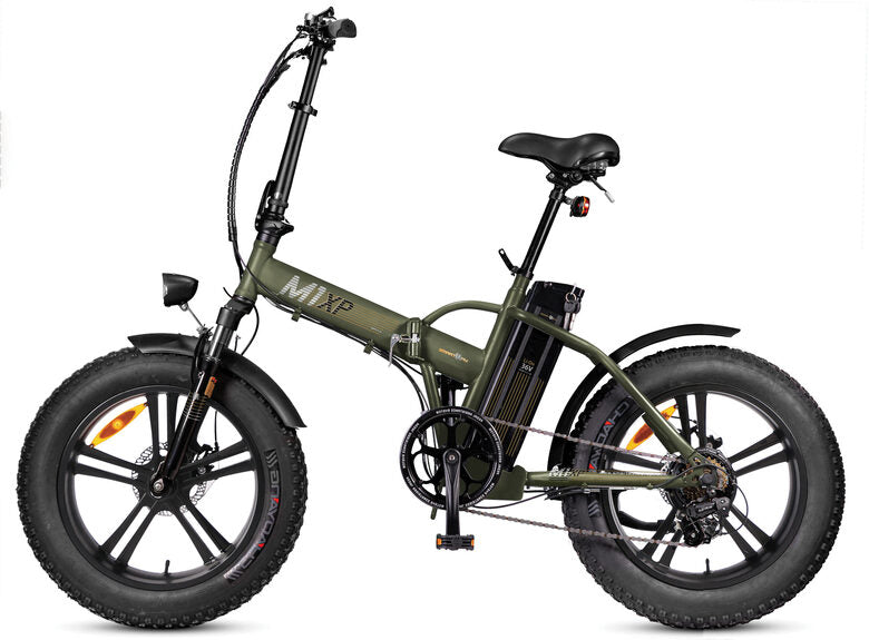Smartway M1XP-R1SL-V bicicletta elettrica Verde Acciaio 50,8 cm (20") 30 kg Ioni di Litio
