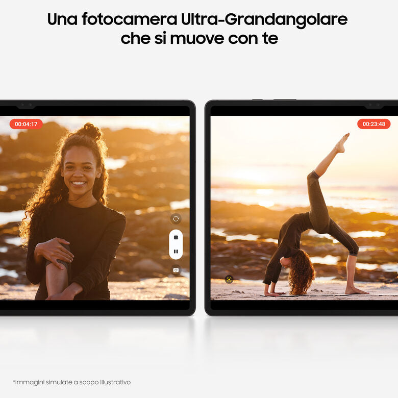 Samsung Galaxy Tab S8+ Tablet Android 12.4 Pollici 5G RAM 8 GB 256 GB Tablet Android 12 Silver [Versione italiana]