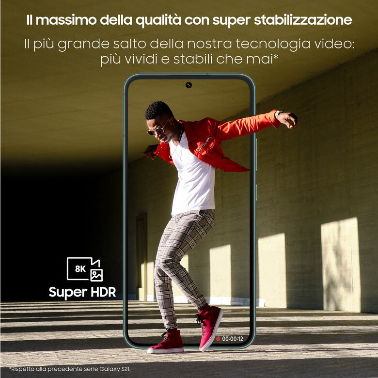 Samsung Galaxy S22+ 5G Display 6.6'' Dynamic AMOLED 2X, 4 fotocamere, RAM 8 GB, 128 GB, 4.500mAh, Green